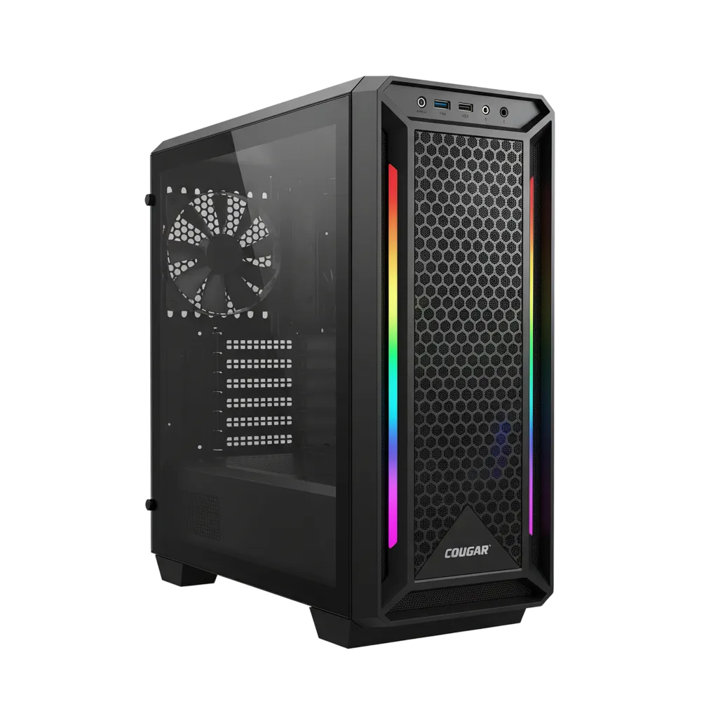 Cougar MX360 ARGB Mid Tower Case - Black & Grey