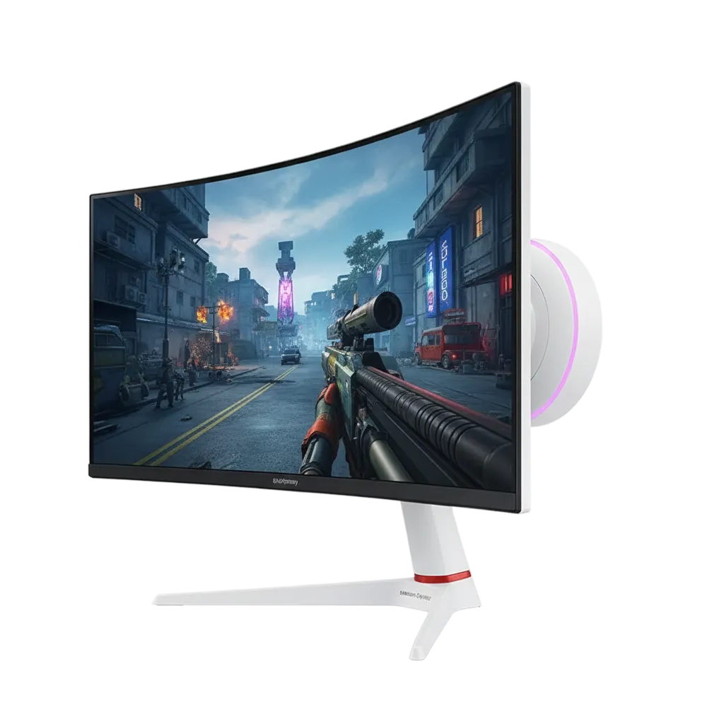 Samsung 32" Odyssey QHD 1ms Response, 165Hz Gaming Monitor